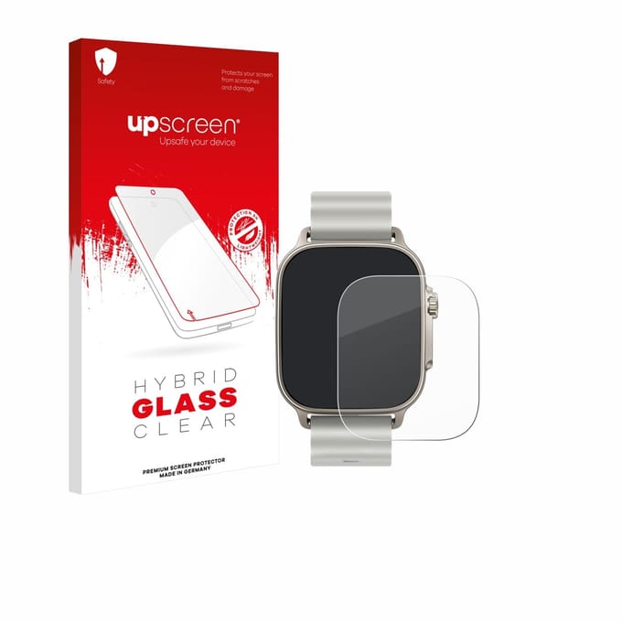 upscreen - Screenprotector voor realme Watch 5 - Folie Beschermfolie Beschermglas transparant