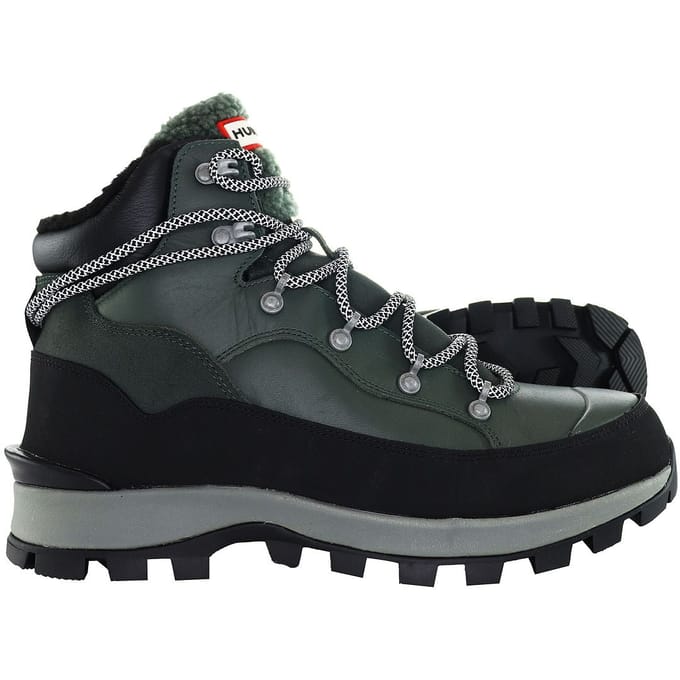 Hunter Explorer Heren Groen/Zwart Laarzen