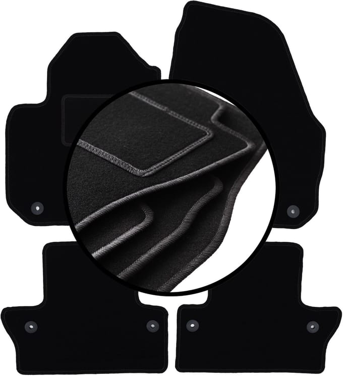 Complete set veloursmatten voor: Volvo S60 II sedan (2010-)