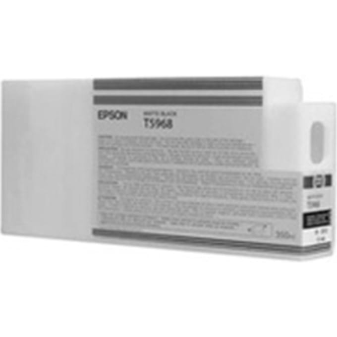 Epson T5968 inktcartridge mat zwart (origineel)