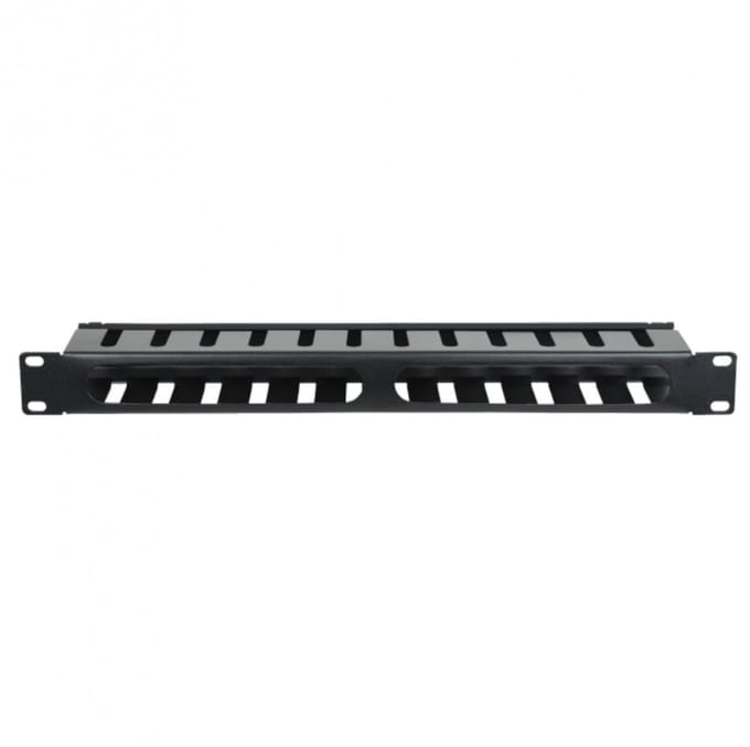 Showgear 1 HE Cable management with hood 19" - 12 locks