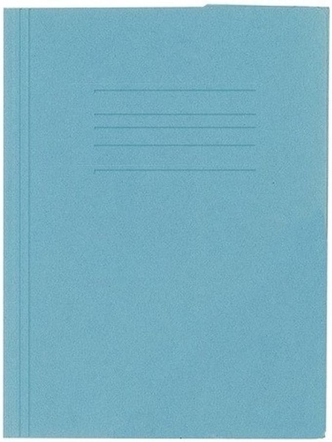5 x stuks Kangaro dossiermap 24 x 35 cm blauw
