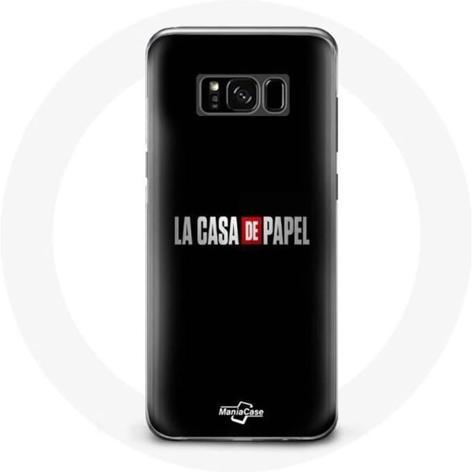 Hoesje voor Samsung Galaxy S8 La casa de papel-logo