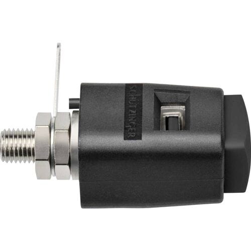 Schützinger SDK 504 / SW Sneldrukklem Zwart 16 A 1 stuk(s) Piece