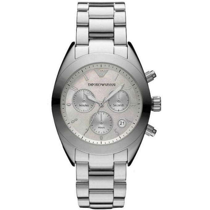 Emporio Armani AR5960 Chronograph HEREN HORLOGE 38MM 5 ATM