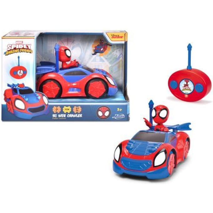 Dickie Toys 203223000 Spidey Web Crawler 1:24 RC modelauto voor beginners Elektro Straatmodel