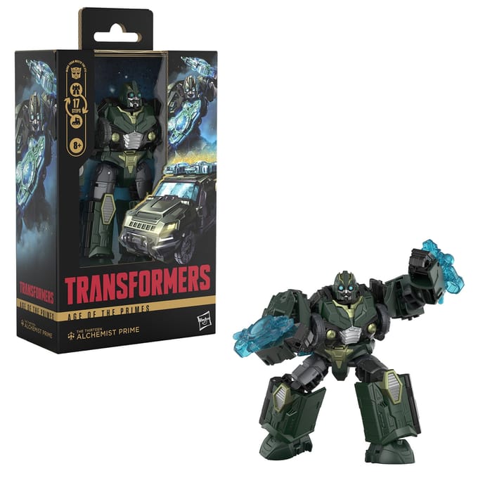 Hasbro Transformers Age of the Primes Deluxe Class Action Figure The Thirteen Alchemist Prime 14 cm Action Figuur