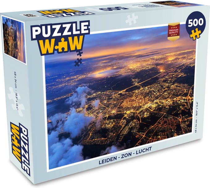 Puzzel Leiden - Zon - Lucht - Legpuzzel - Puzzel 500 stukjes