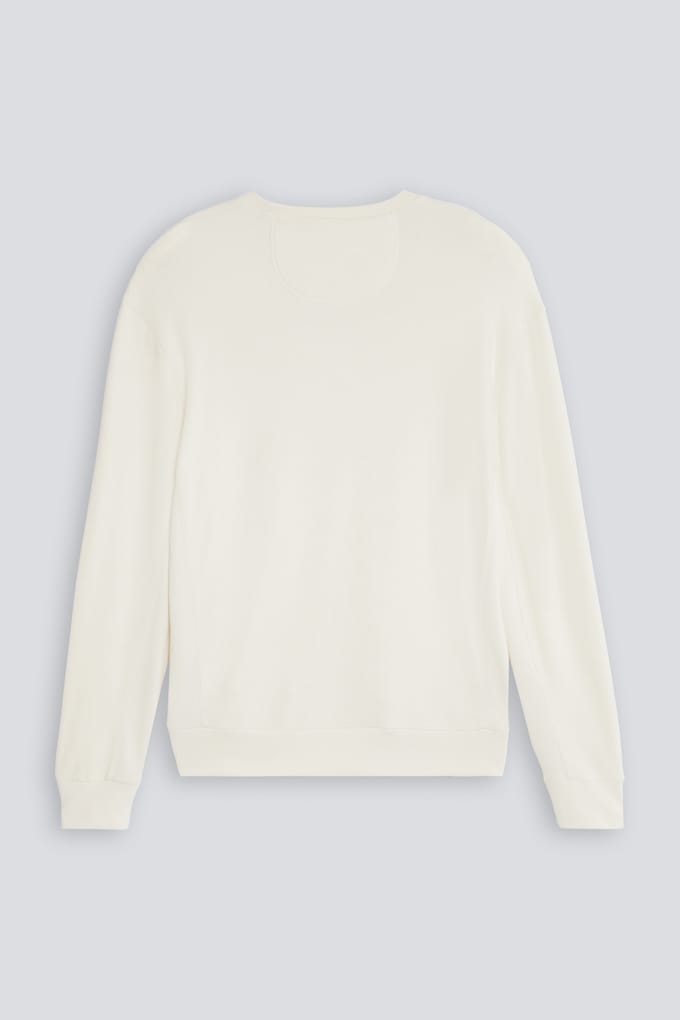Sweatshirt Serie La Struttura Whisper White