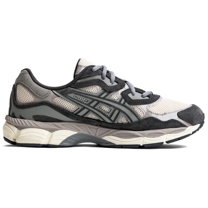 Baskets ASICS Gel NYC Avoine Gris Obsidienne Unisexes Crème 1201A789-250 43.5