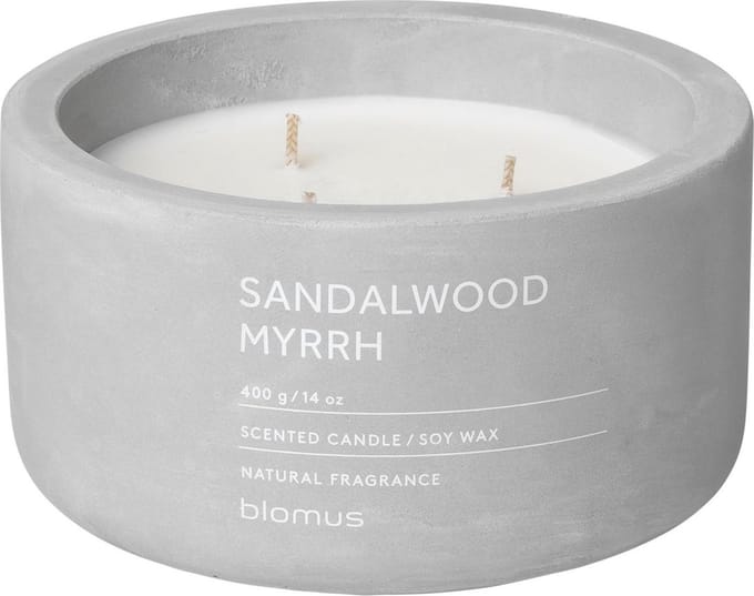 Blomus FRAGA geurkaars Sandelwood Myrrh (400 gram)