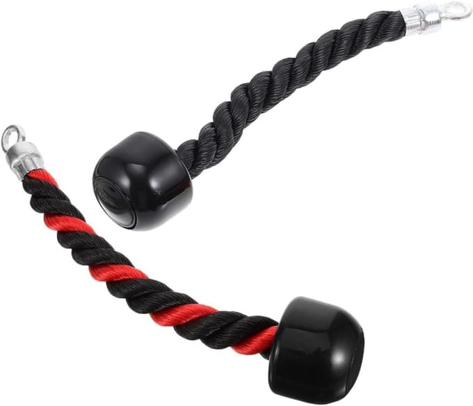 Trekkoord voor Fitness - Kabel Accessoire - Kracht Training - Antislip Ontwerp - 33 cm Lengte - Multicolor