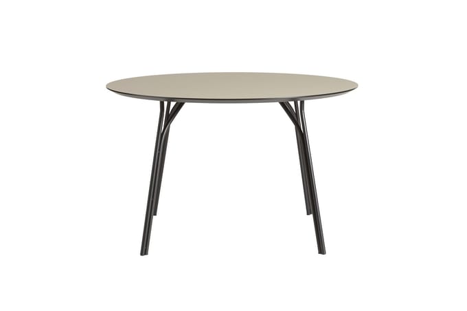 Woud Tree Tafel  - beige - zwart - 120 cm