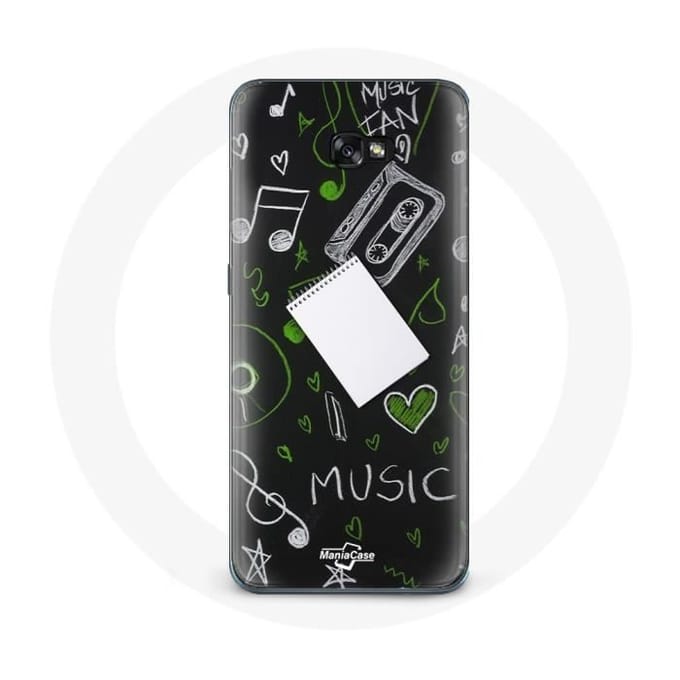 Case voor Samsung A5 2016 Muziek-solsleutel