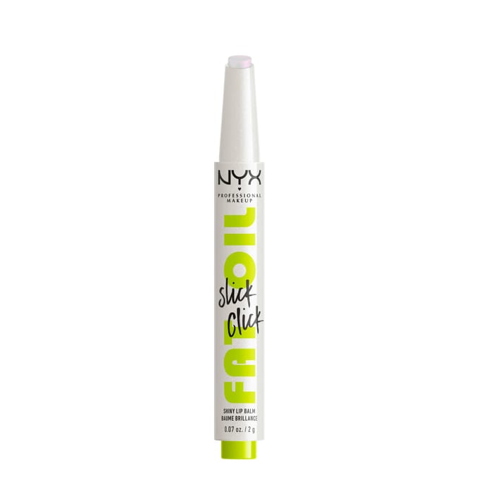 NYX Professional Makeup Fat Oil Slick Click - Main Character - lippenbalsem - glitter transparant - 2g