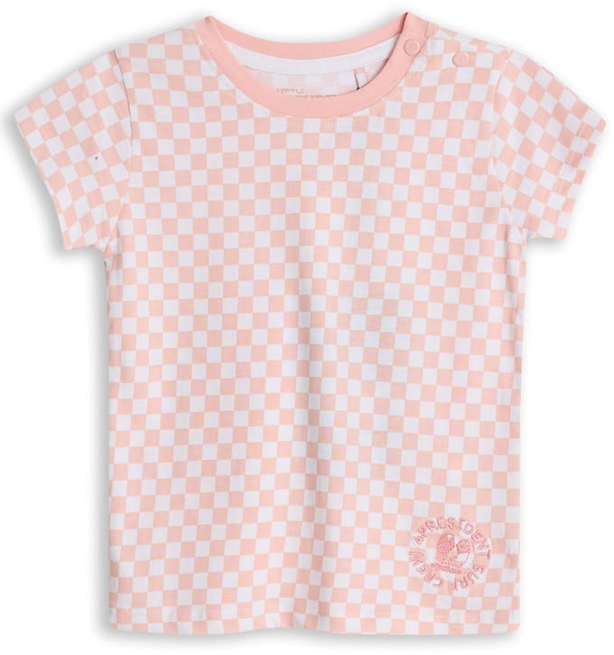 4PRESIDENT T-shirt meisjes - Small check AOP - Maat 86 - Meiden shirt