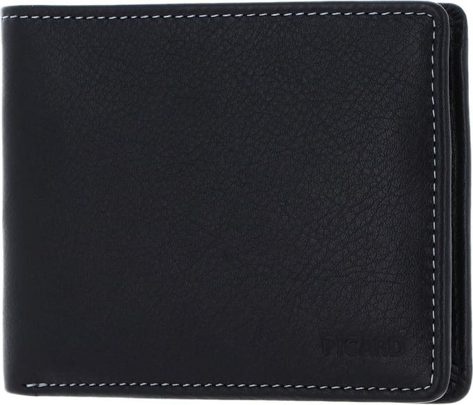 PICARD Kaarthoes Diego Bifold Wallet Black Zwart