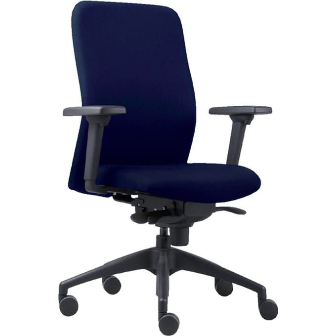 Bureaustoel Euroseats Vigo 002 blauw