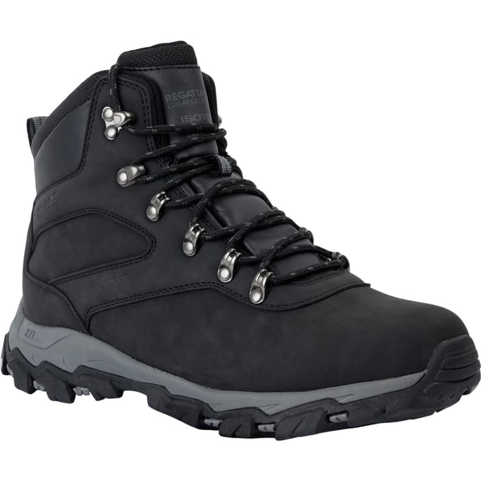 Regatta Heren Holcombe Classic wandelschoenen (Zwart)