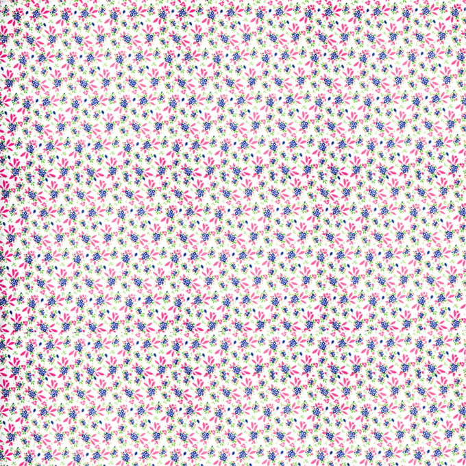Kitsch Kitchen tafelkleed Mercado de Flores blauw 150 x 150 cm