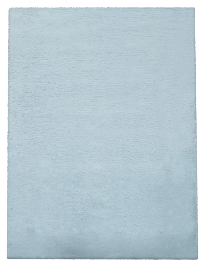 Vachtkleed Fluffy turquoise 100x200 cm