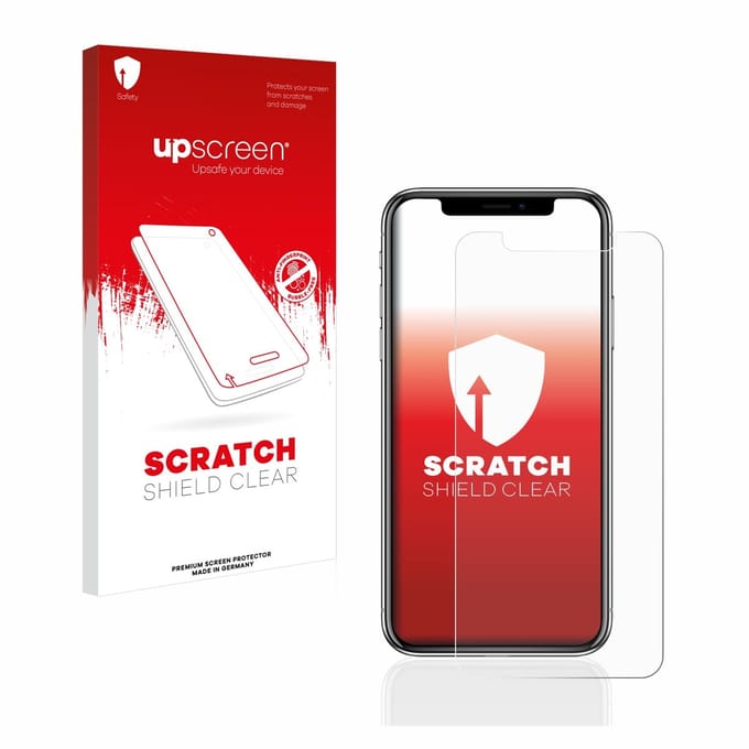 upscreen - Screenprotector voor Apple iPhone X / Xs / 11 Pro - Folie Beschermfolie transparant