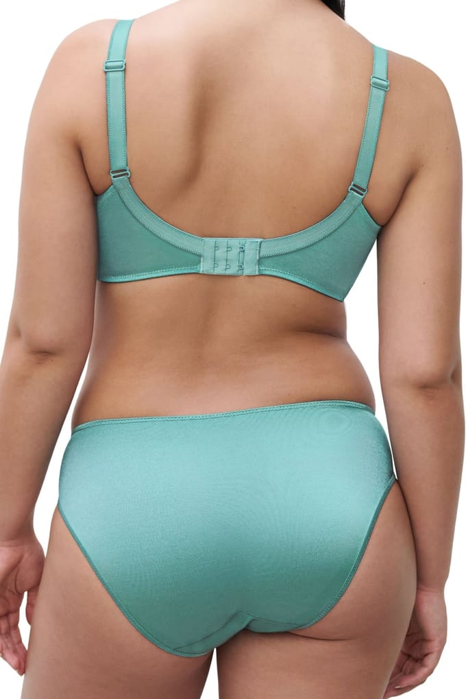 Chantelle Co Bra Underw. Covering Molded New Peacock Lurex Größe: E75 | BHs Outlet | Damen