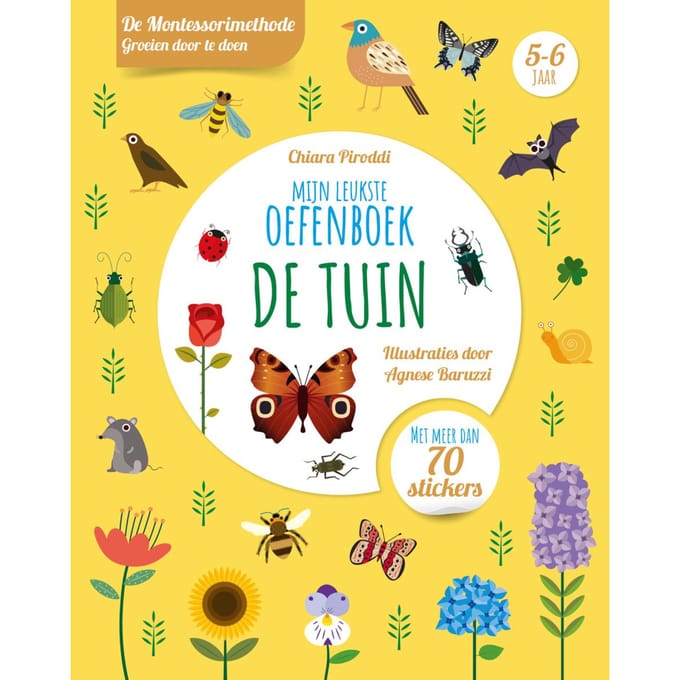 Mijn Leukste Oefenboek De Tuin - Chiara Piroddi