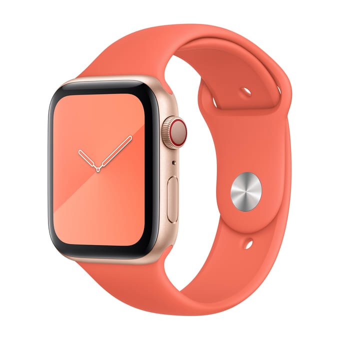 Apple 46mm Clementine Sport Band - S/M