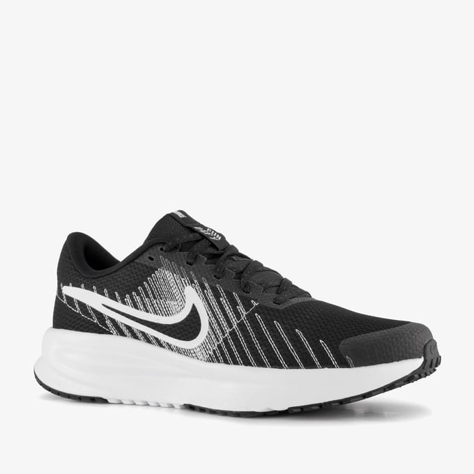 Nike Run Defy heren hardloopschoenen zwart wit - Maat 43 - Uitneembare zool
