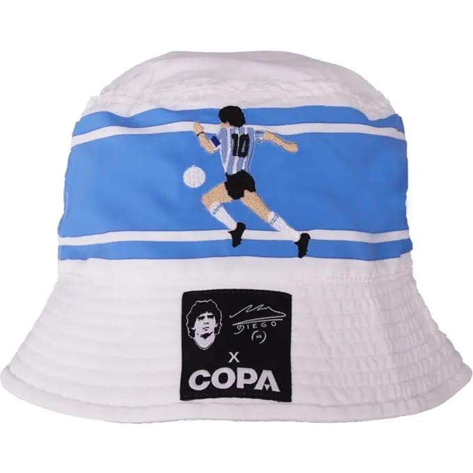 COPA - Maradona Argentina Embroidery Bucket Hat - Heren - One size