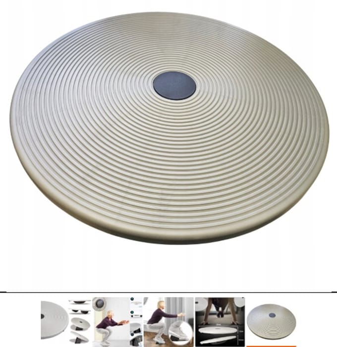 BALANSBORD ROND BALANSPLATFORM BALANS TRAINING 2-IN-1 PLAAT