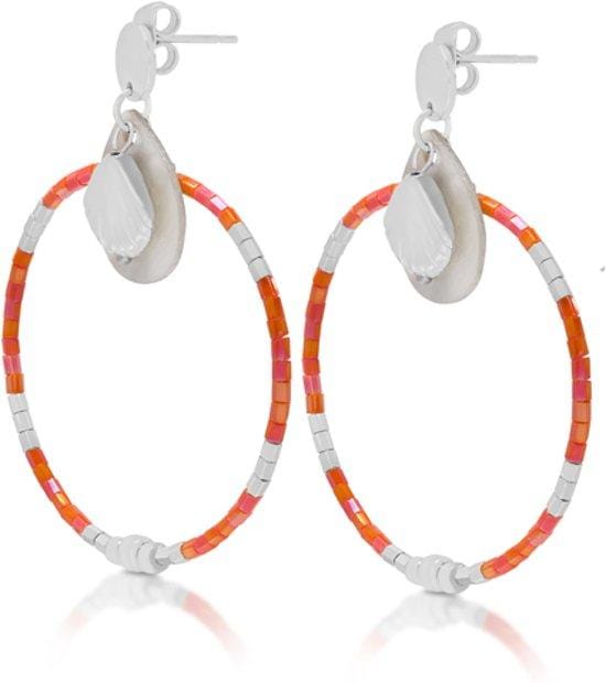 Scmyk oorbellen ES-275 C Lemonhead zilverkleurig