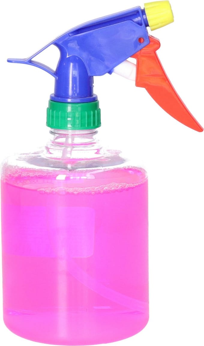 Plasticforte Plantenspuit van 500 ml - multi kleuren - 30cm