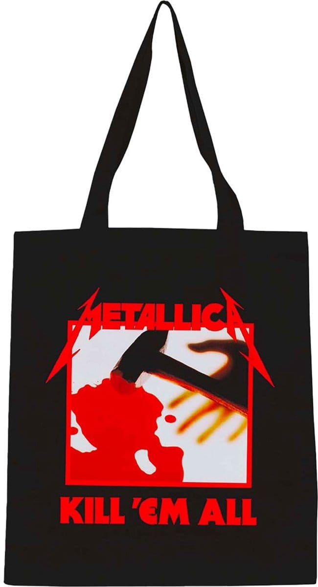 Rocksax Metallica - Kill Em All 1 Schoudertas/Shopper - Zwart