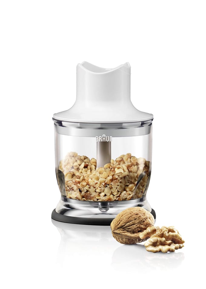 Braun MQ 20 WH Kleine Hakmolen - Staafmixeraccessoire - Zwart