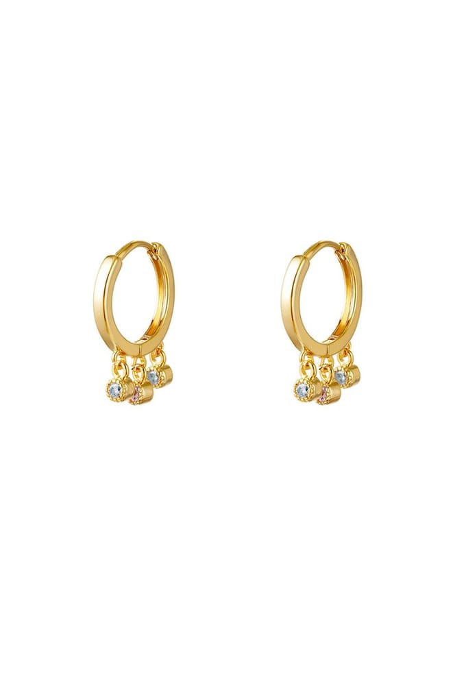 Oorbellen Radiant Goud Koper