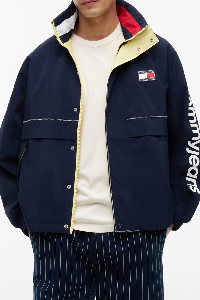 Tommy Hilfiger Heritage Sailing Dark Night Navy Größe: S | Bomberjacken Outlet | Herren | Schwarz