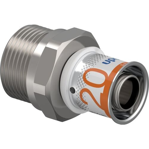 Uponor S-Press Plus puntstuk - 20 mm pers x 22 mm klem