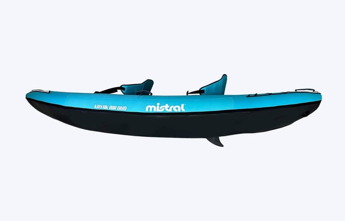 Mistral Kayak Air Duo | Opblaasbare Kajak | 2-Persoons Kajak | 340 cm