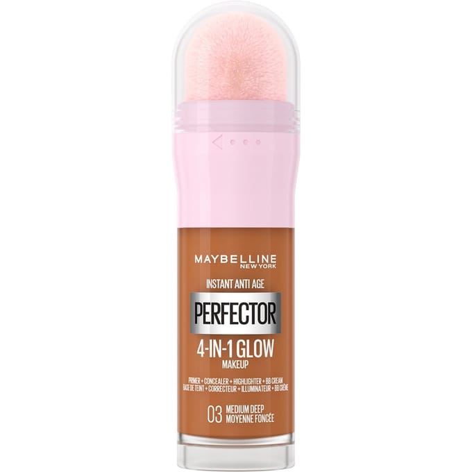 Maybelline Instant Anti Age Perfector 4-in-1 Glow Primer, Concealer, Highlighter, BB Cream 20 ml (Verschillende Tinten) - Medium Deep
