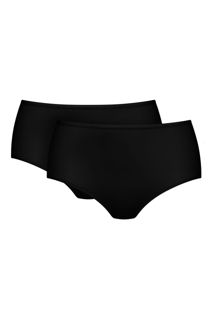 Tailleslip | 2-pack Serie Pure Sense Zwart