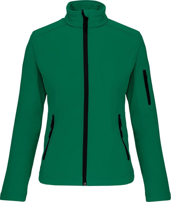 Kariban Dames softshell jas K400 - Kelly Green - S