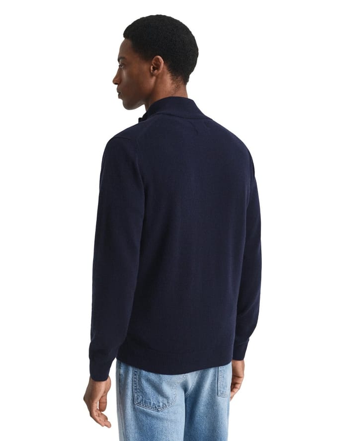 Gant vest donkerblauw