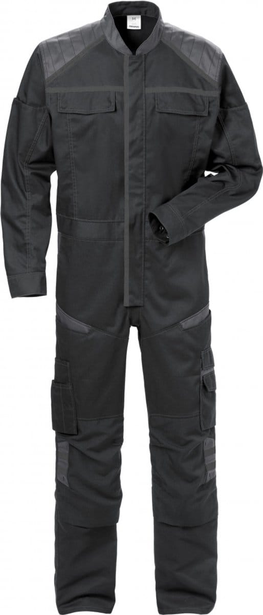Fristads Overall 8555 Stfp - Zwart/Grijs - XL