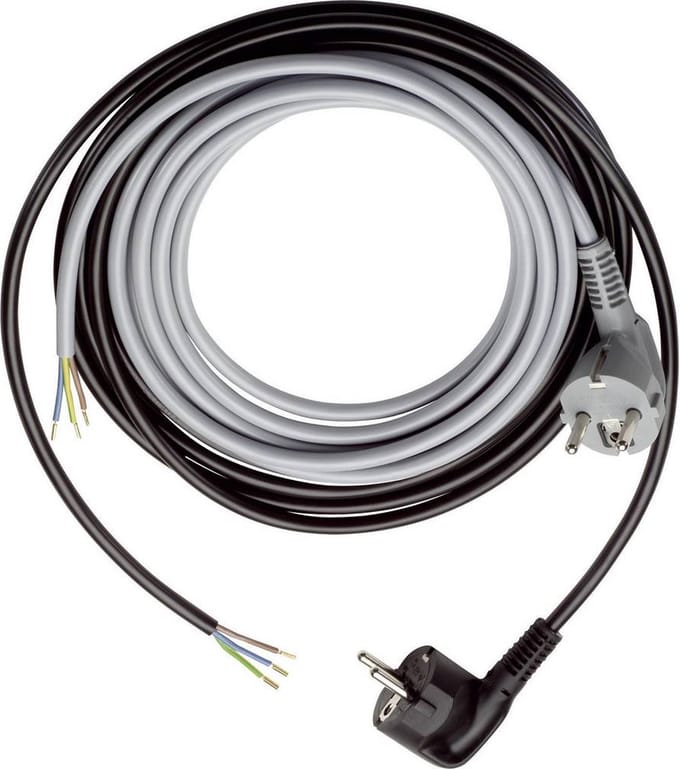LAPP 70261163 Aansluitkabel Stroom Zwart 3.00 m