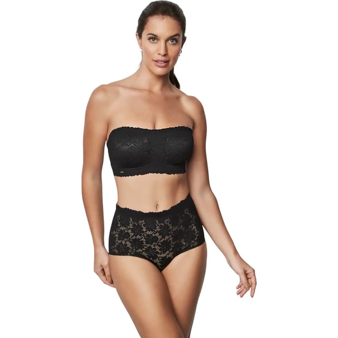 Voorgevormde bandeau beha voor dames Selmark One And Lace