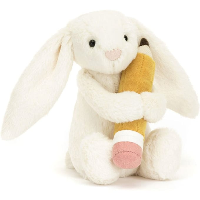Jellycat knuffel Bashful Bunny with Pencil