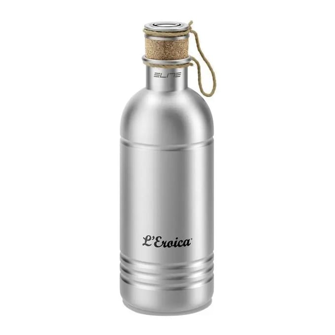 Elite Eroica 600ml Bidon Goud,Zilver