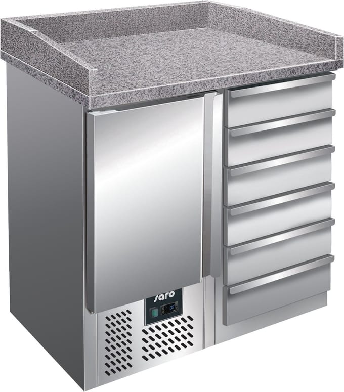 Pizzawerkbank | RVS| 109 liter | Saro | PZ4001 | 323-1510